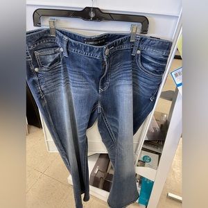 Express boot cut jean